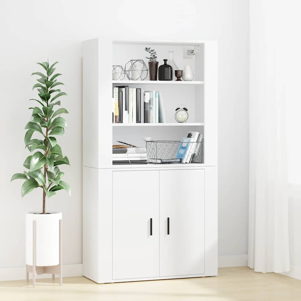 Buffet haut Blanc Bois d’ingénierie - XIOS