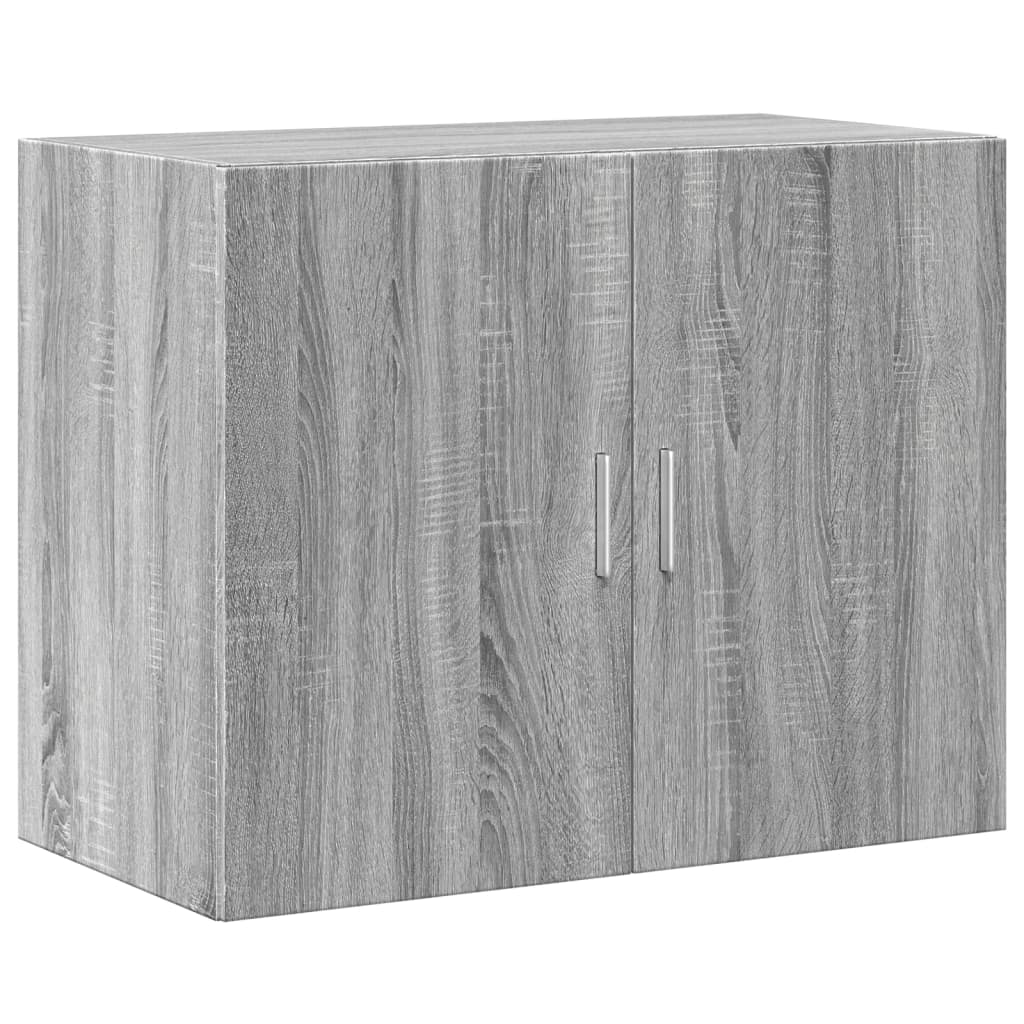 Buffet haut sonoma gris 80x42,5x249 cm bois d'ingénierie - XIOS