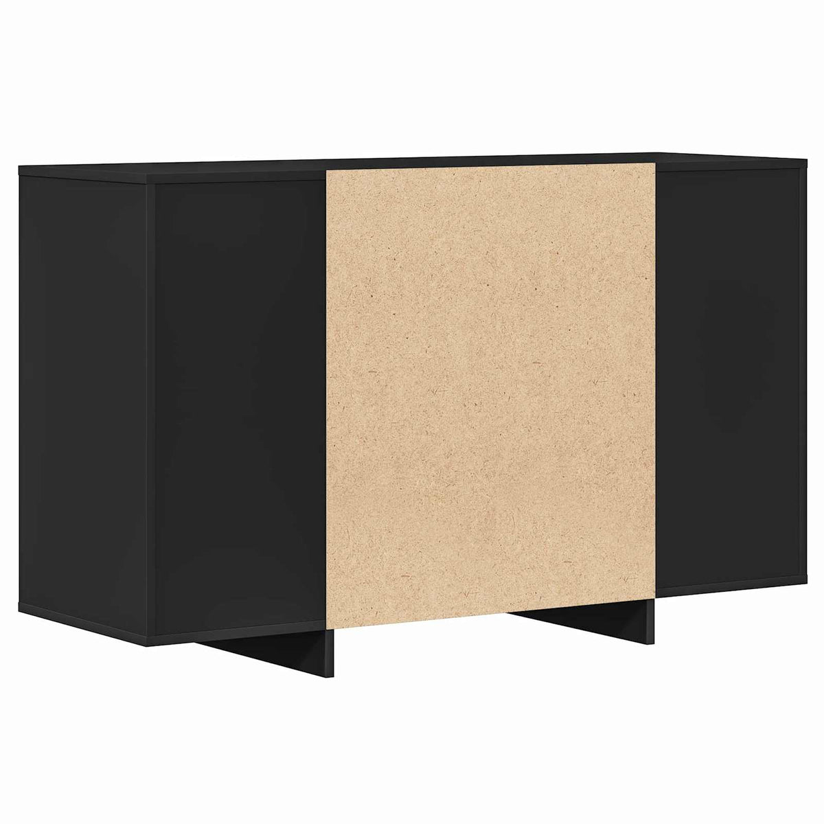 Buffet Noir 120 x 41 x 75 cm Bois d'ingénierie - XIOS