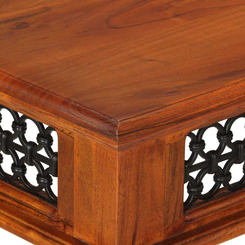 Bureau avec tiroir 110x50x76 cm bois d'acacia solide - XIOS