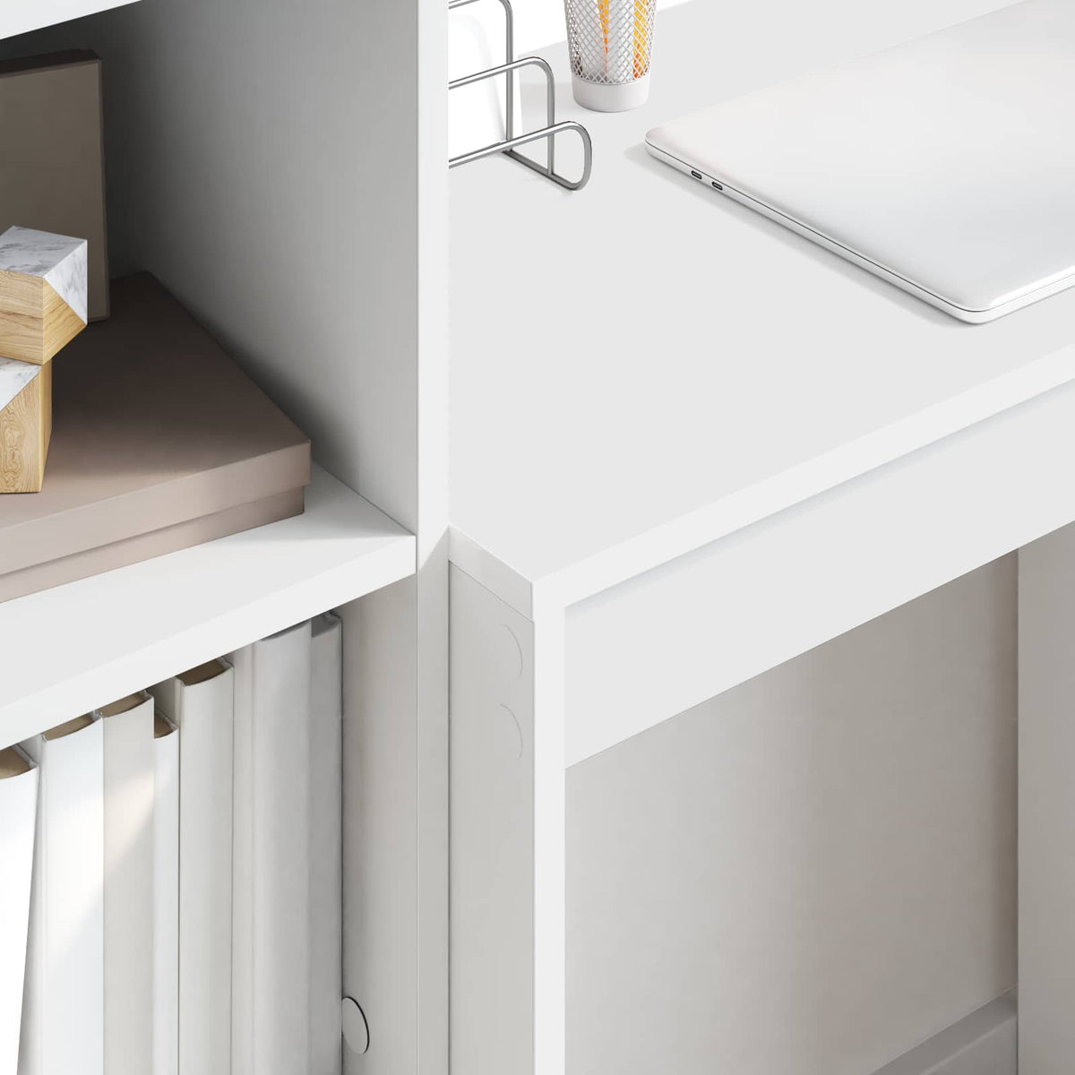 Bureau Blanc 105,5 x 34 x 127 cm 2 pc - XIOS