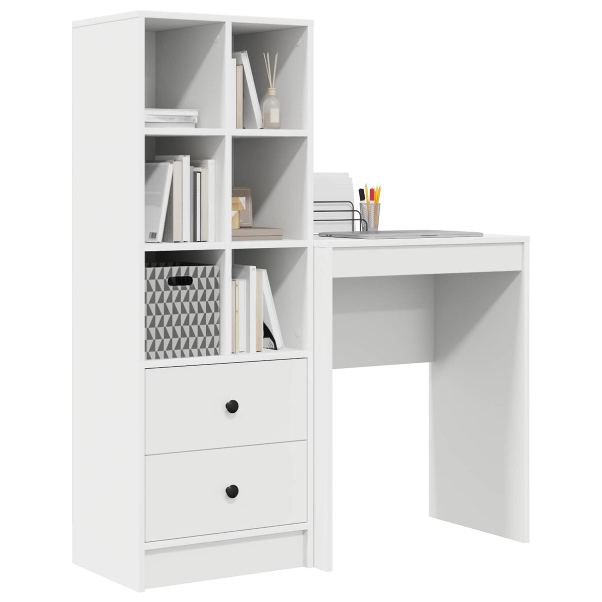 Bureau Blanc 105,5 x 34 x 127 cm 2 pc - XIOS