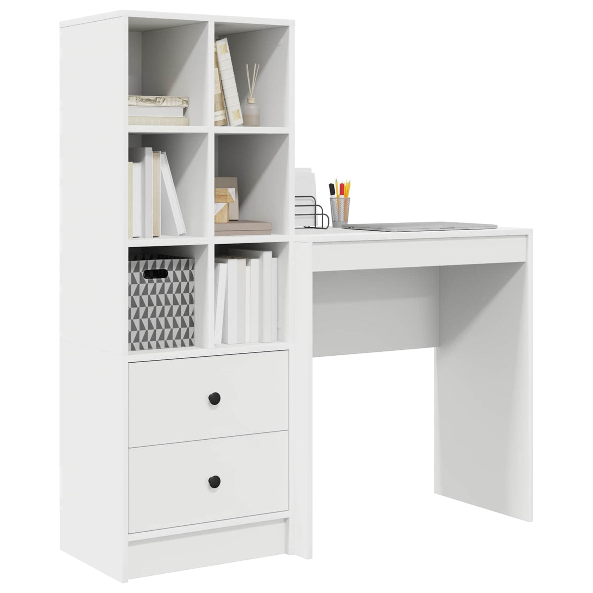Bureau Blanc 115,5 x 40 x 127 cm 2 pc - XIOS