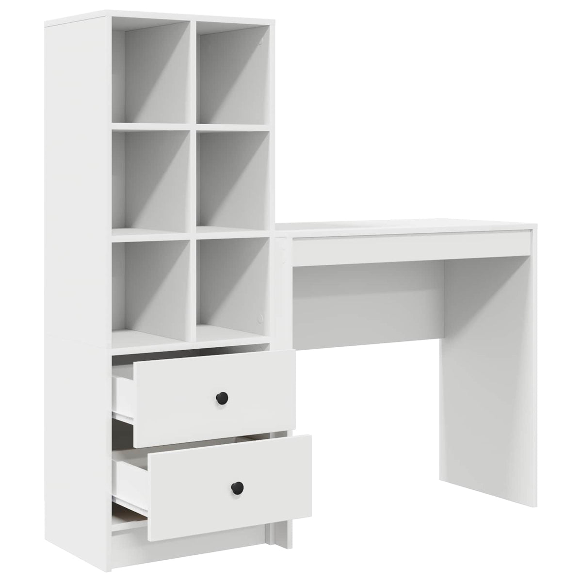 Bureau Blanc 125,5 x 40 x 127 cm 2 pc - XIOS
