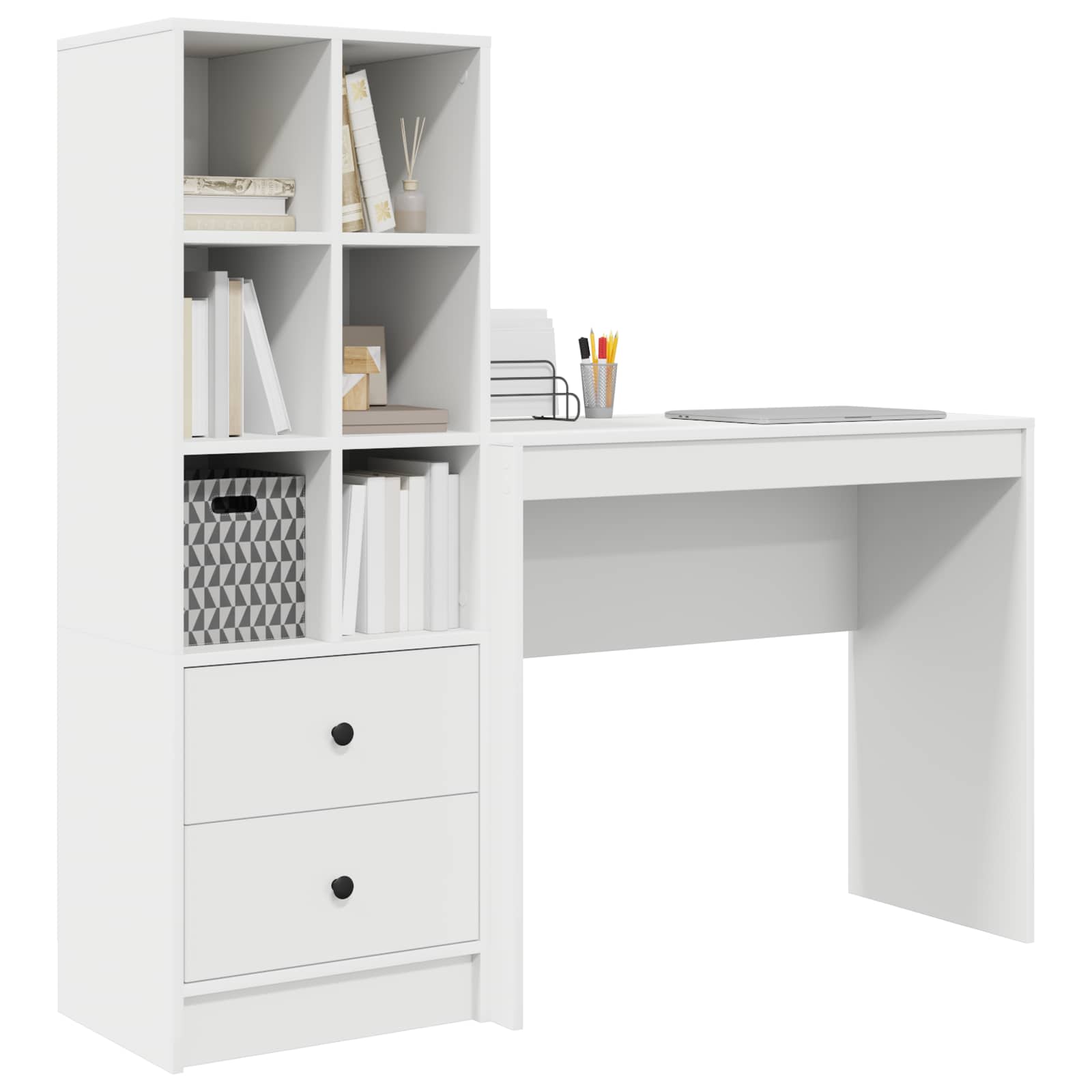 Bureau Blanc 135,5 x 40 x 127 cm 2 pc - XIOS