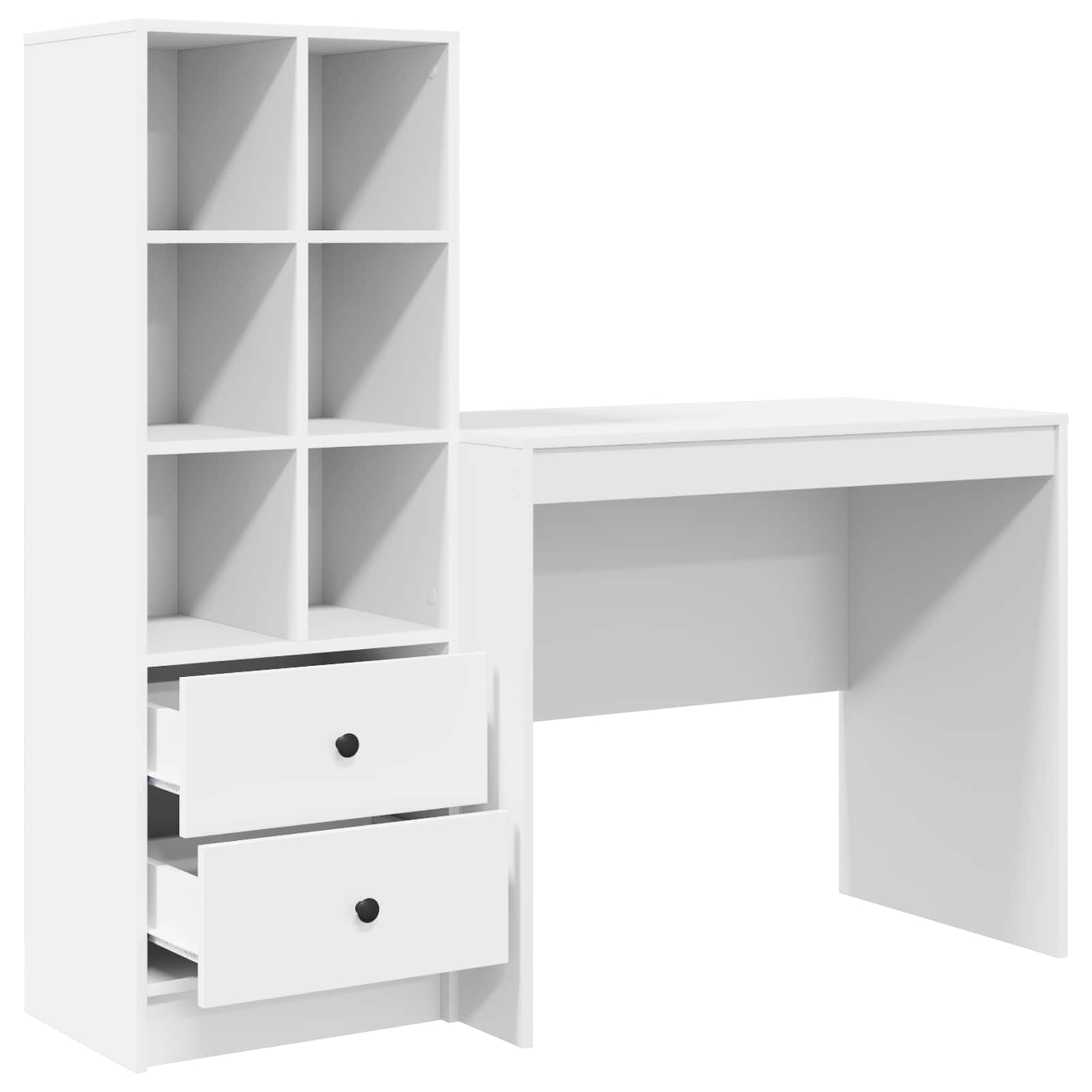 Bureau Blanc 135,5 x 50 x 127 cm 2 pc - XIOS