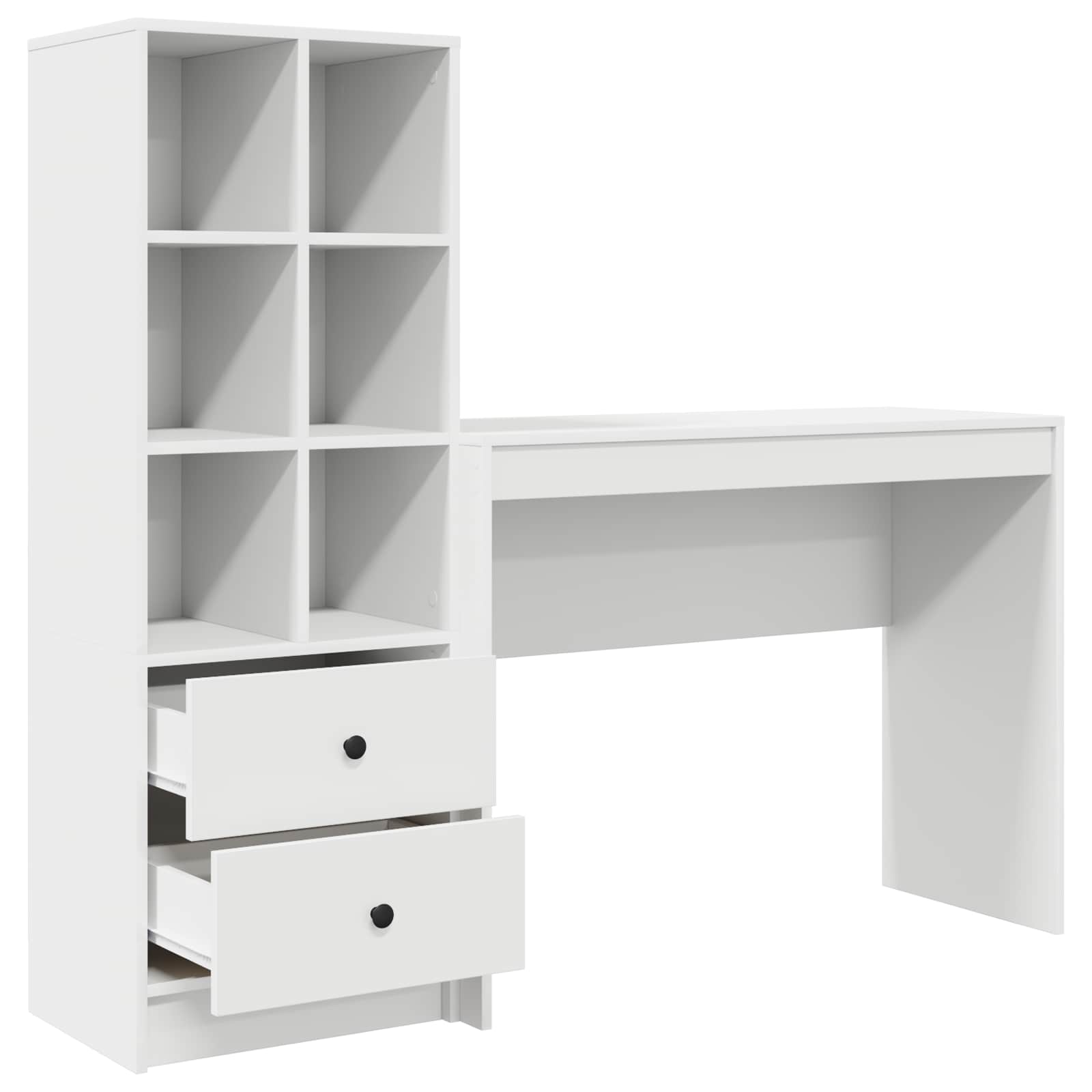 Bureau Blanc 145,5 x 40 x 127 cm 2 pc - XIOS