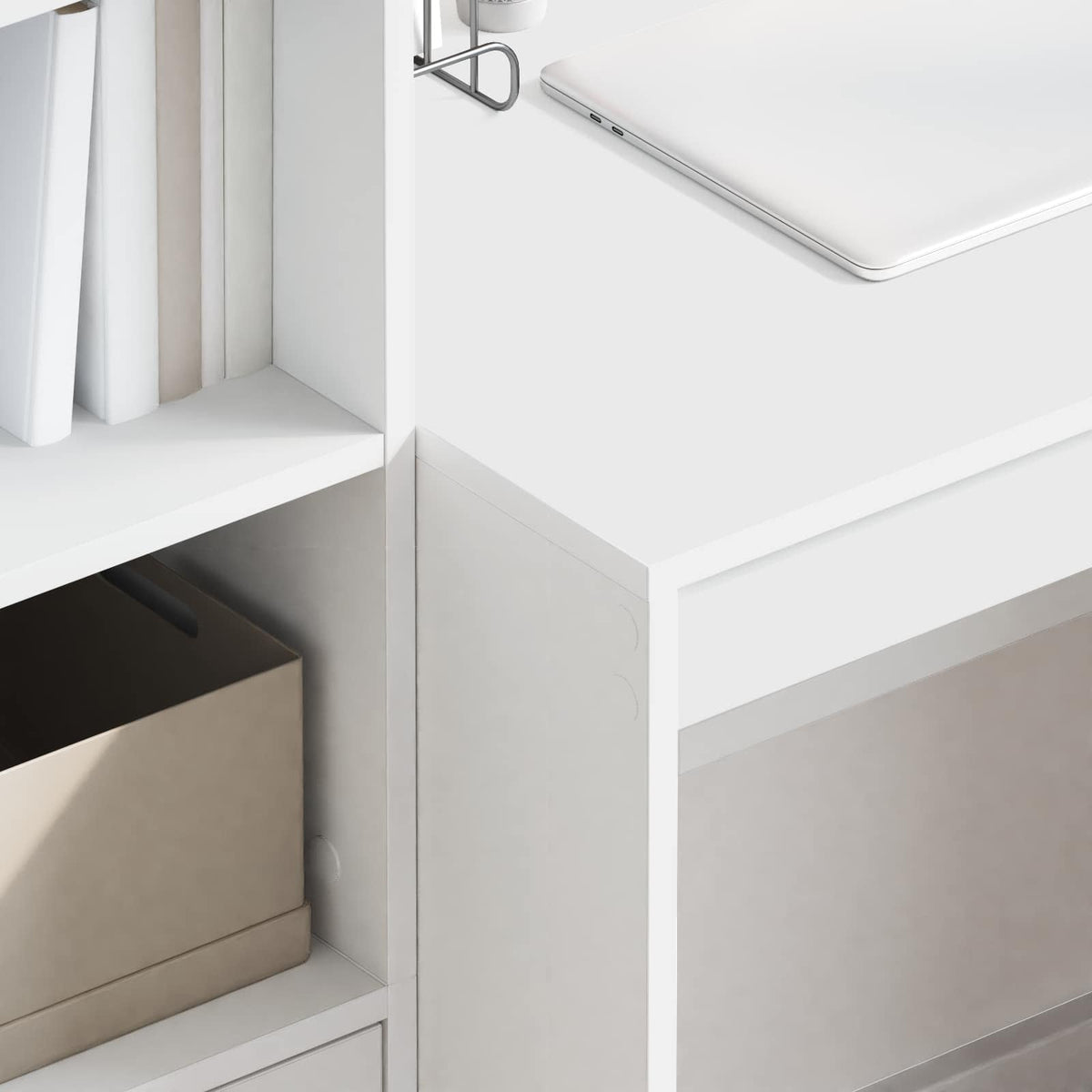 Bureau Blanc 145.5 x 50 x 127 cm 2 pc - XIOS