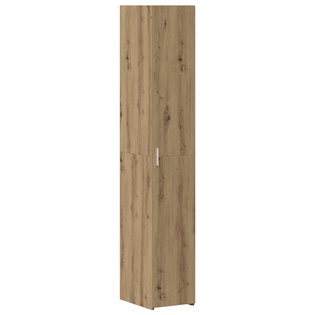 Cabinet de rangement avec étagères Chêne artisanal - XIOS