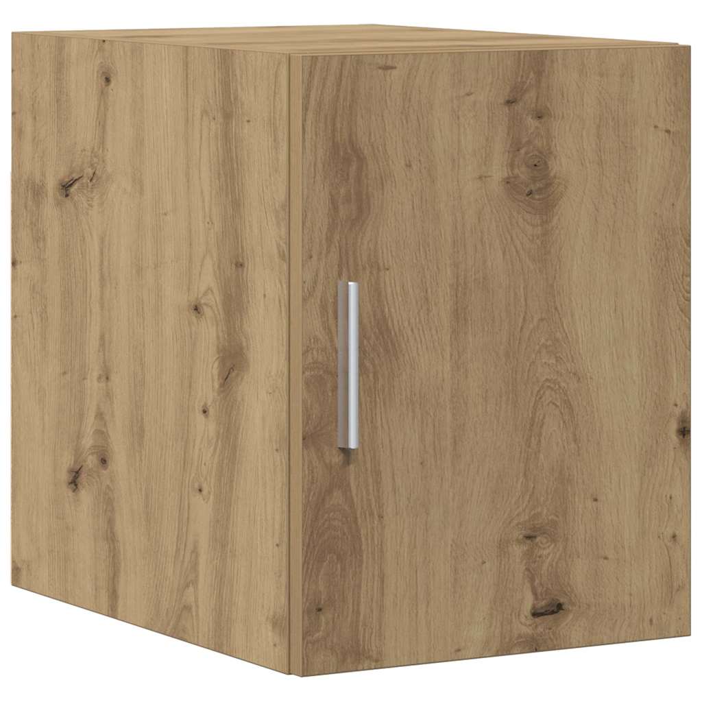 Cabinet de rangement avec étagères Chêne artisanal - XIOS
