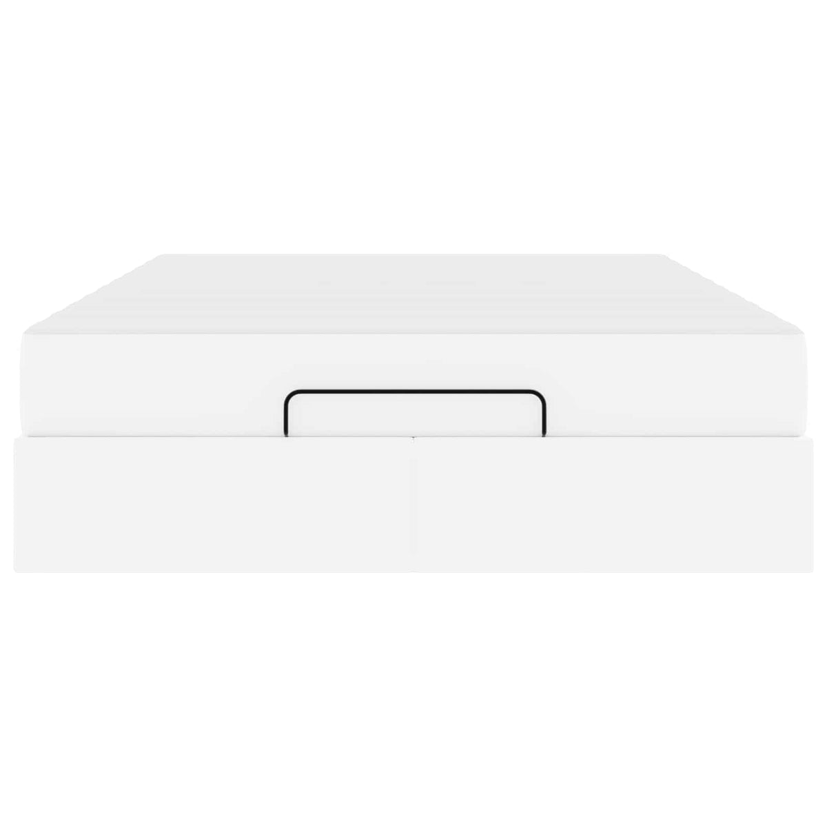 Cadre de lit avec matelas Autre 2 pc Blanc PVC - XIOS