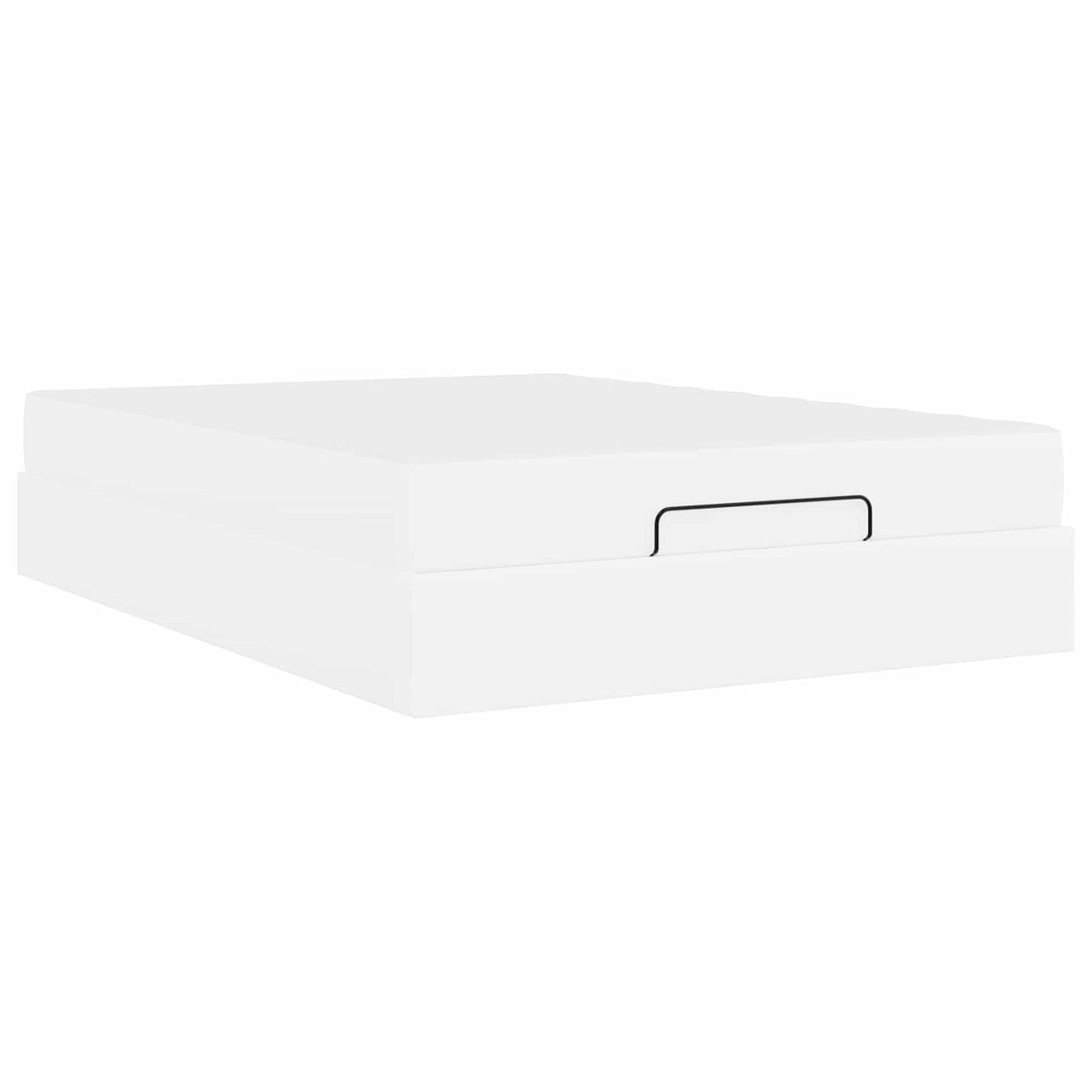 Cadre de lit avec matelas Autre 2 pc Blanc PVC - XIOS