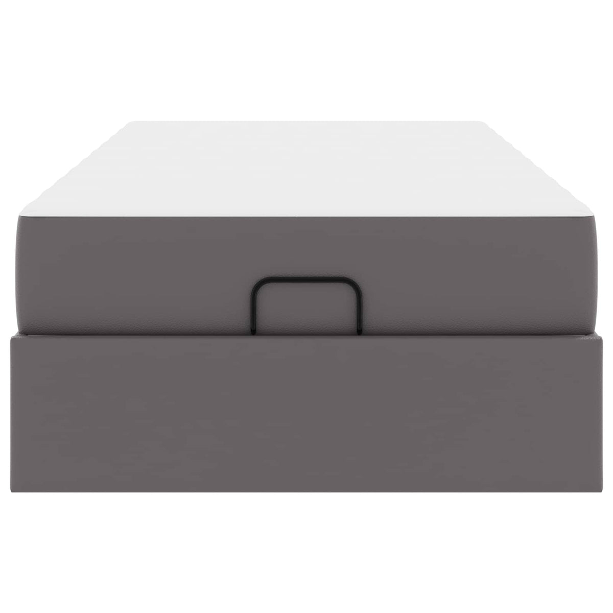 Cadre de lit avec matelas Autre 2 pc Gris PVC - XIOS