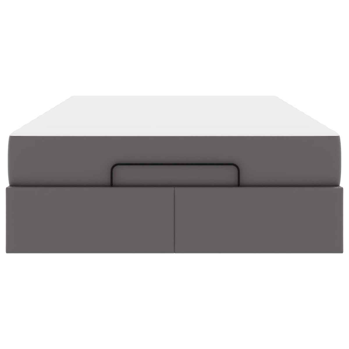 Cadre de lit avec matelas Autre 2 pc Gris PVC - XIOS