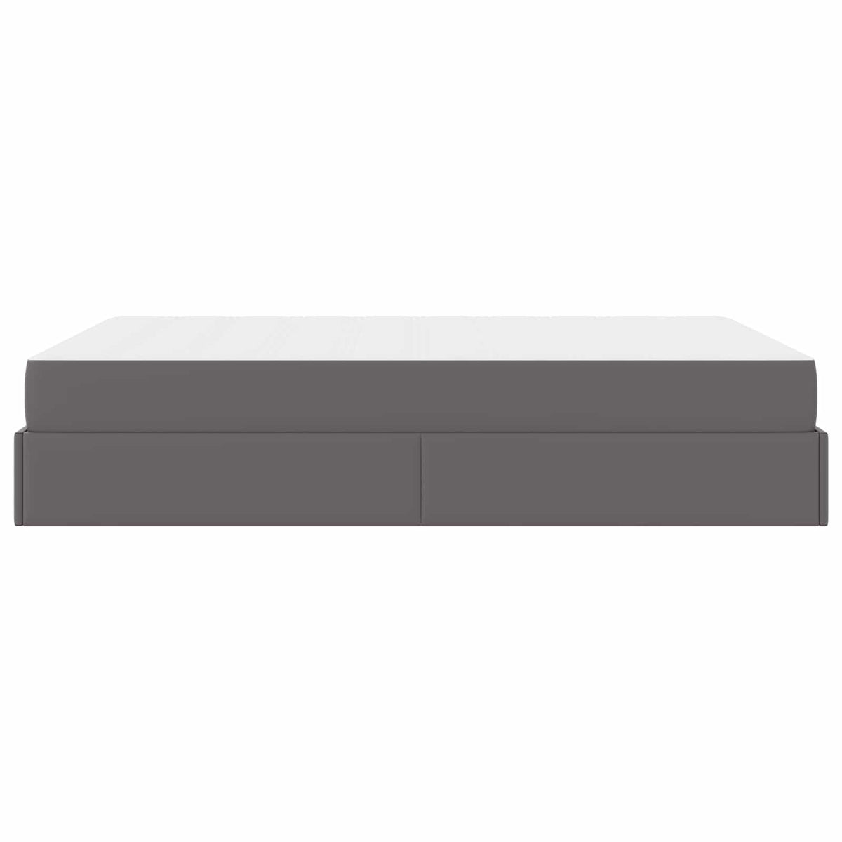 Cadre de lit avec matelas Autre 2 pc Gris PVC - XIOS