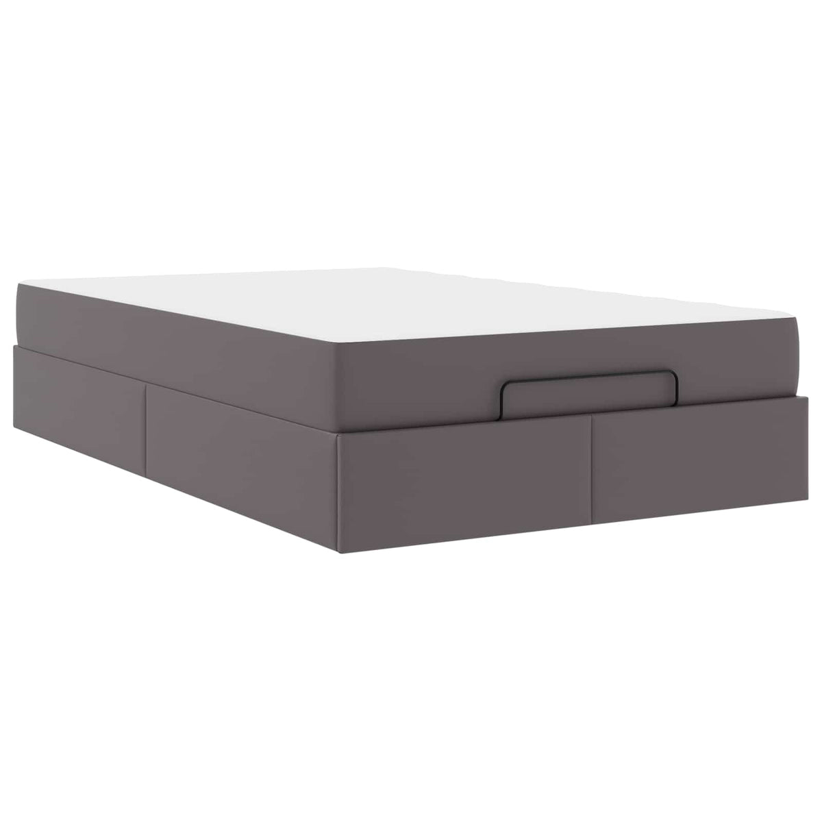 Cadre de lit avec matelas Autre 2 pc Gris PVC - XIOS