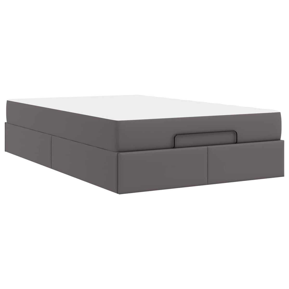 Cadre de lit avec matelas Autre 2 pc Gris PVC - XIOS