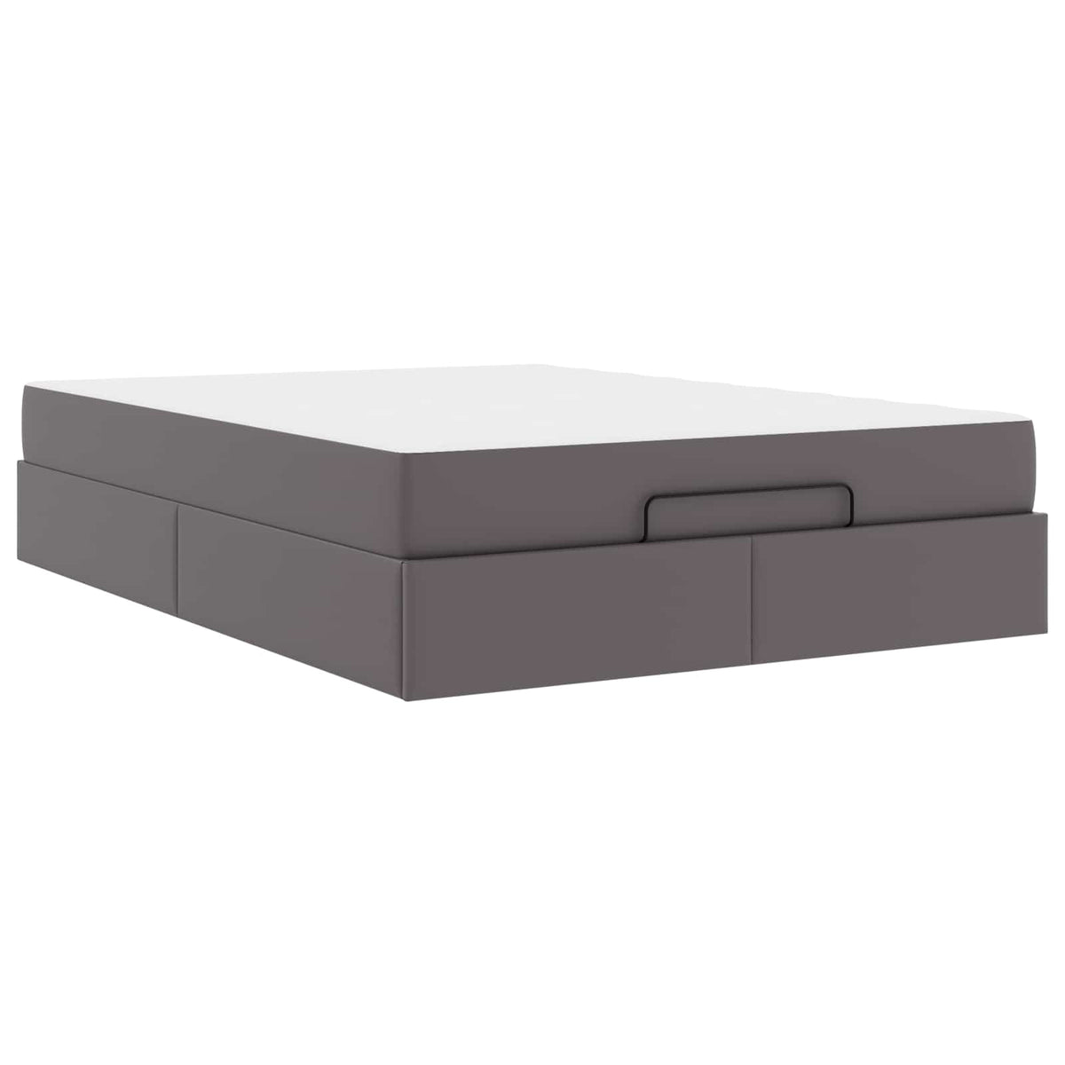 Cadre de lit avec matelas Autre 2 pc Gris PVC - XIOS