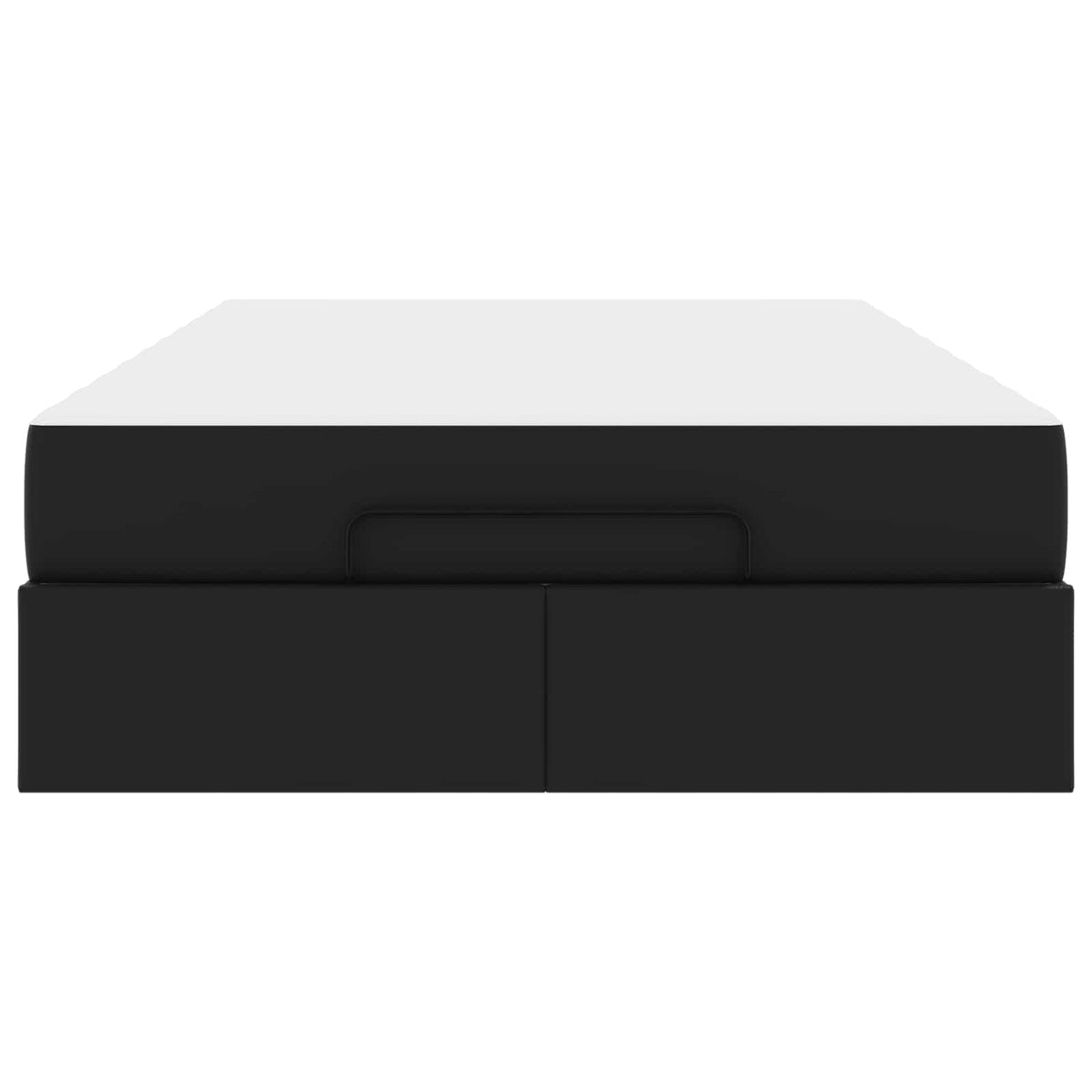 Cadre de lit avec matelas Autre 2 pc Noir PVC - XIOS