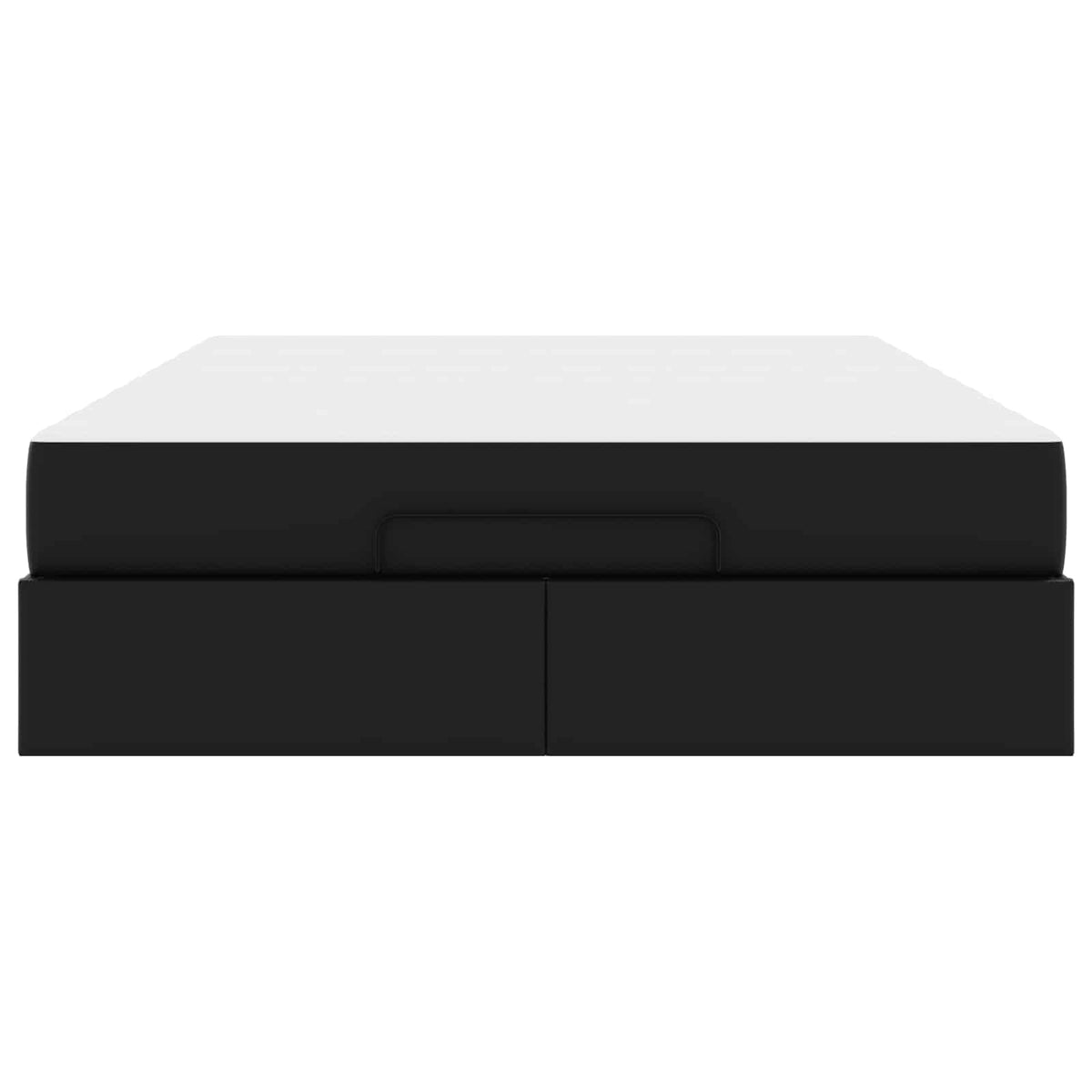 Cadre de lit avec matelas Autre 2 pc Noir PVC - XIOS