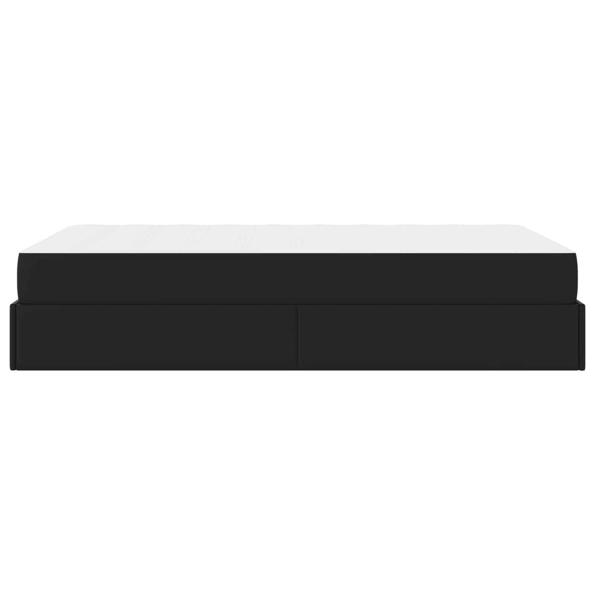 Cadre de lit avec matelas Autre 2 pc Noir PVC - XIOS