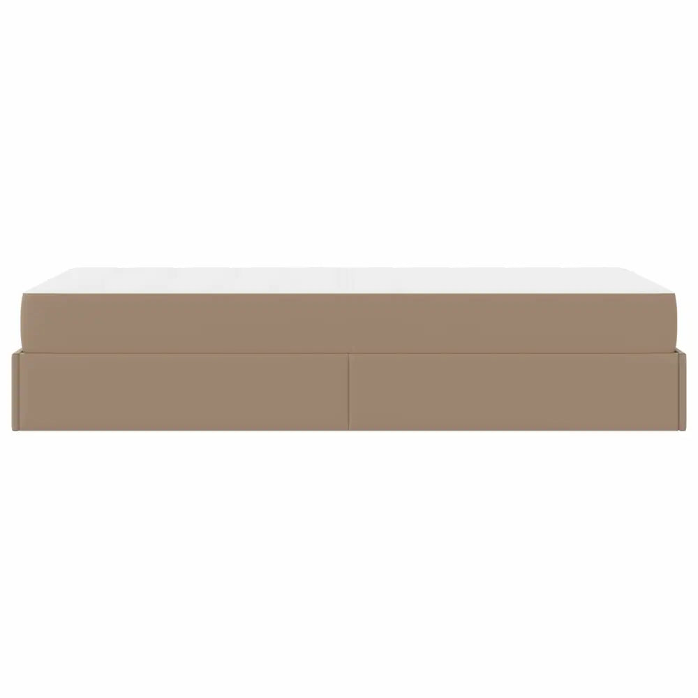 Cadre de lit avec matelas Autre 2 pc Tan PVC - XIOS