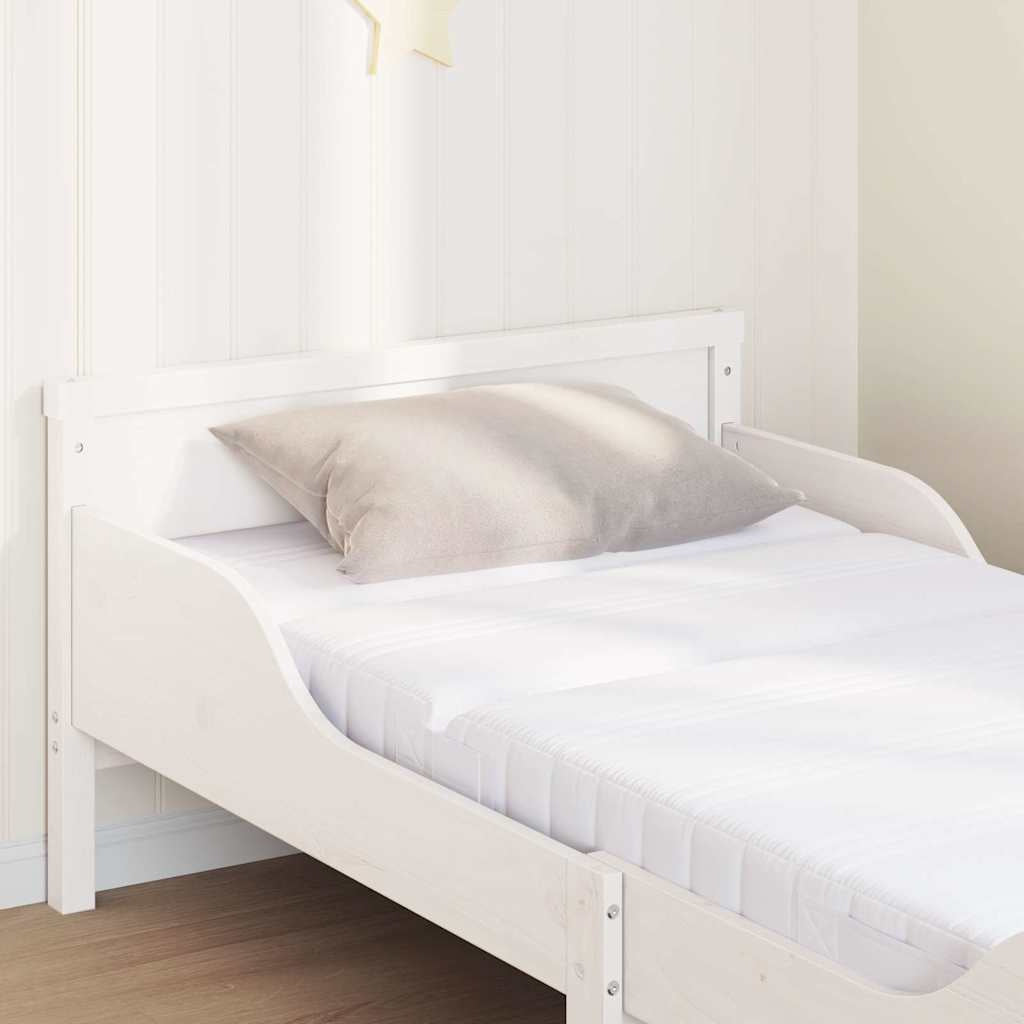 Cadre de lit avec matelas extensible Blanc 80 x 200 cm - XIOS