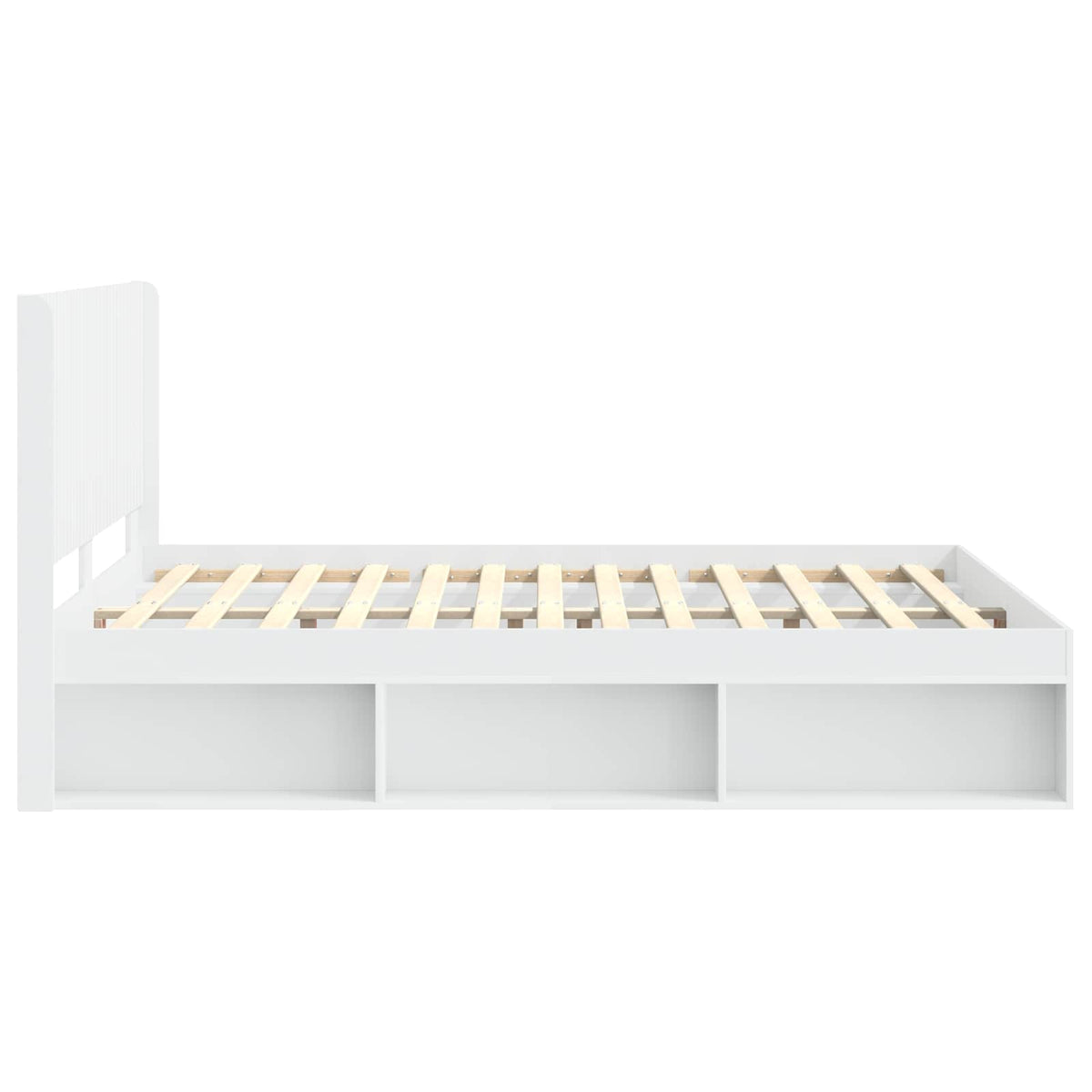Cadre de lit avec rangement et tête de lit 3 pc - XIOS