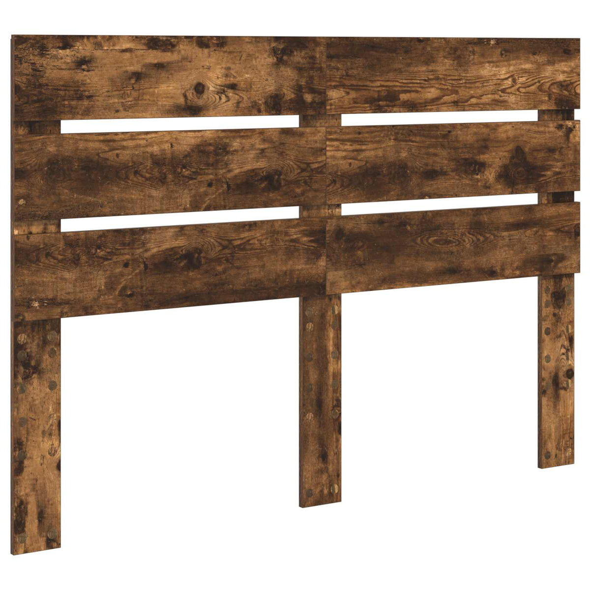 Cadre de lit Chêne fumé 140 x 200 cm Bois d’ingénierie - XIOS