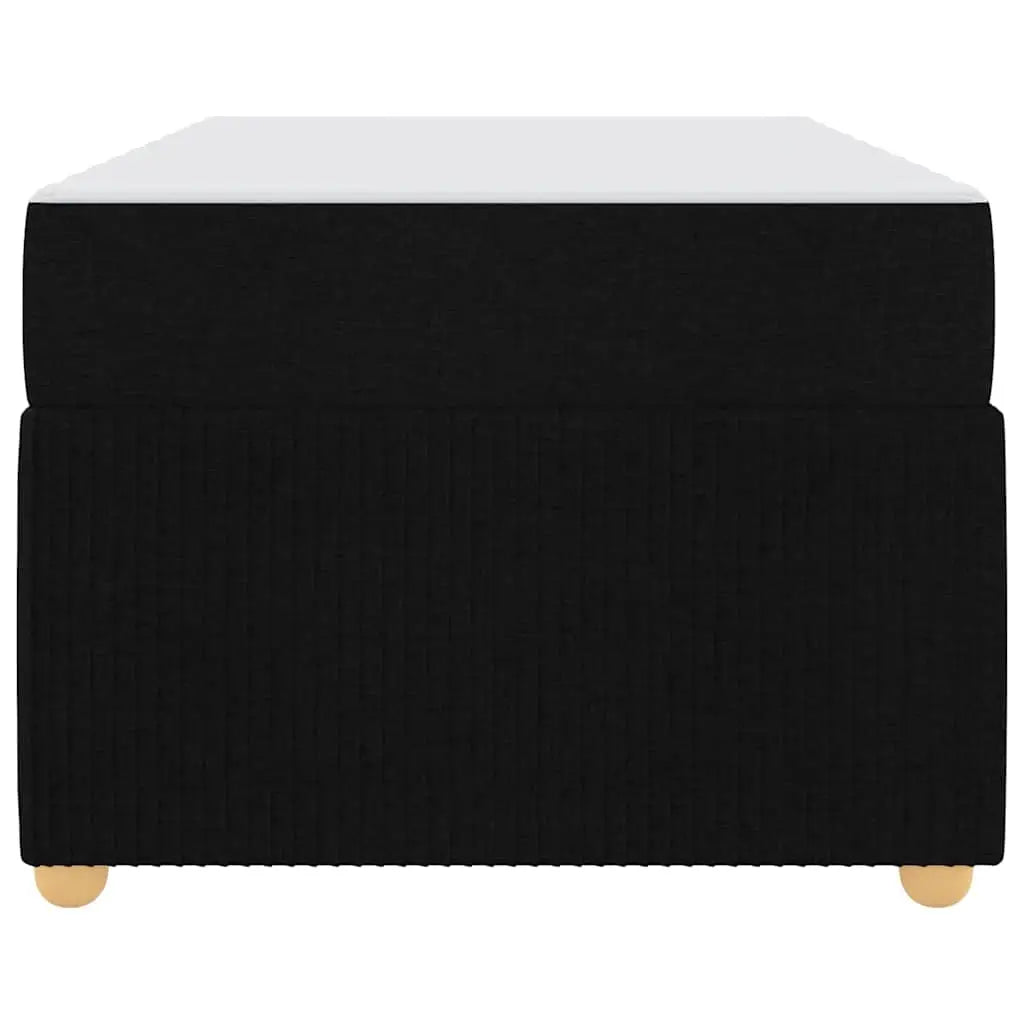 Cadre de lit Noir 90 x 200 cm tissu - XIOS