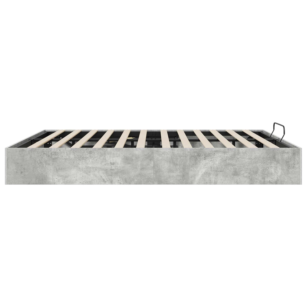 Cadre de lit ottoman Béton 203 x 180 x 25 cm Bois d’ingénierie - XIOS