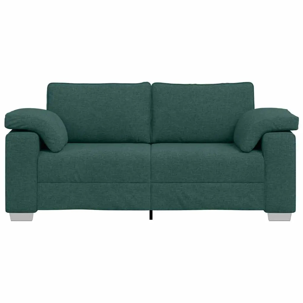 Canapé deux places Vert foncé 180 cm tissu - XIOS