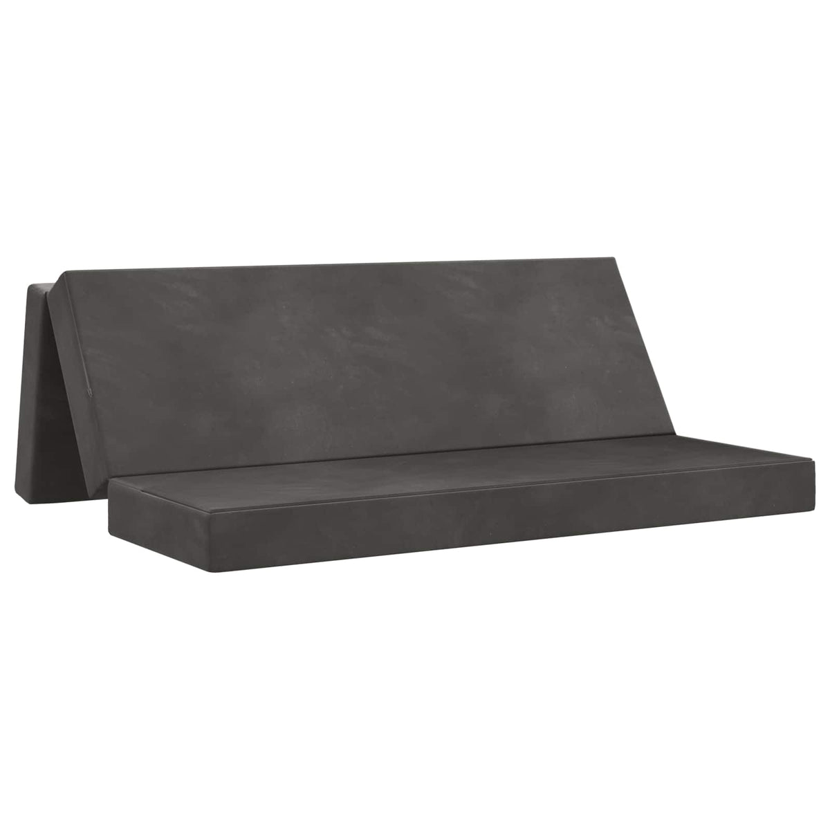 Canapé-lit pliable 200 x 67 x 45 cm Gris foncé - XIOS