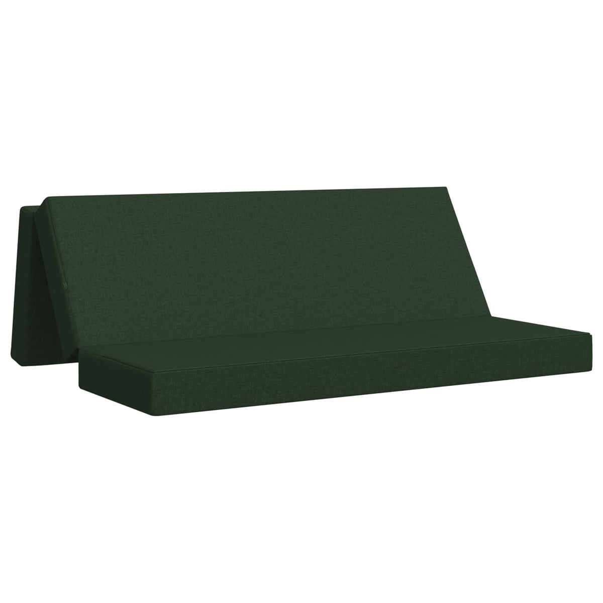 Canapé-lit pliable 200 x 67 x 45 cm Vert foncé - XIOS