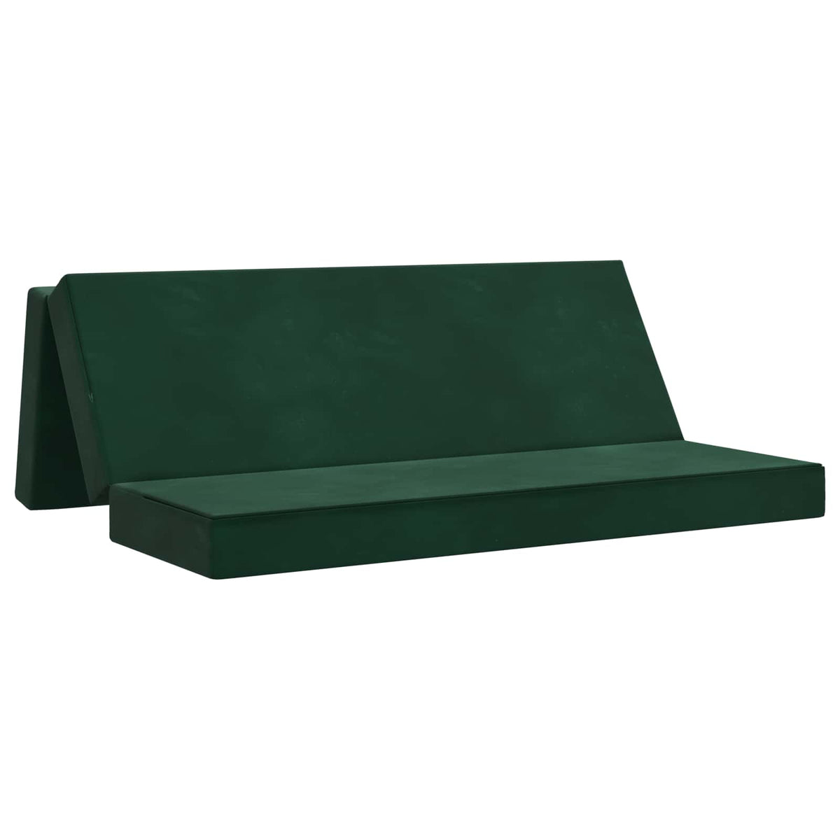 Canapé-lit pliable 200 x 67 x 45 cm Vert foncé - XIOS