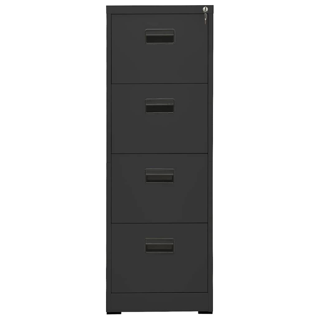 Classeur Anthracite 46x62x133 cm Acier - XIOS