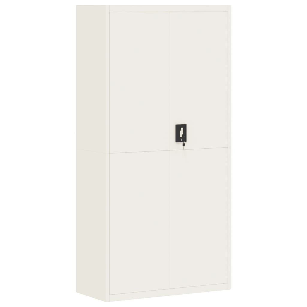 Classeur blanc 90x40x180 cm acier - XIOS