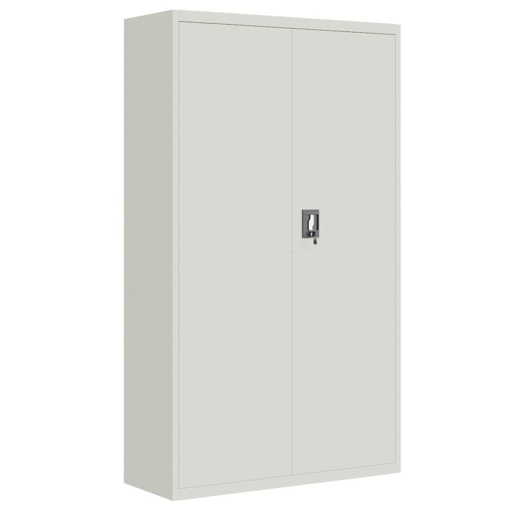 Classeur gris clair 105x40x180 cm acier - XIOS
