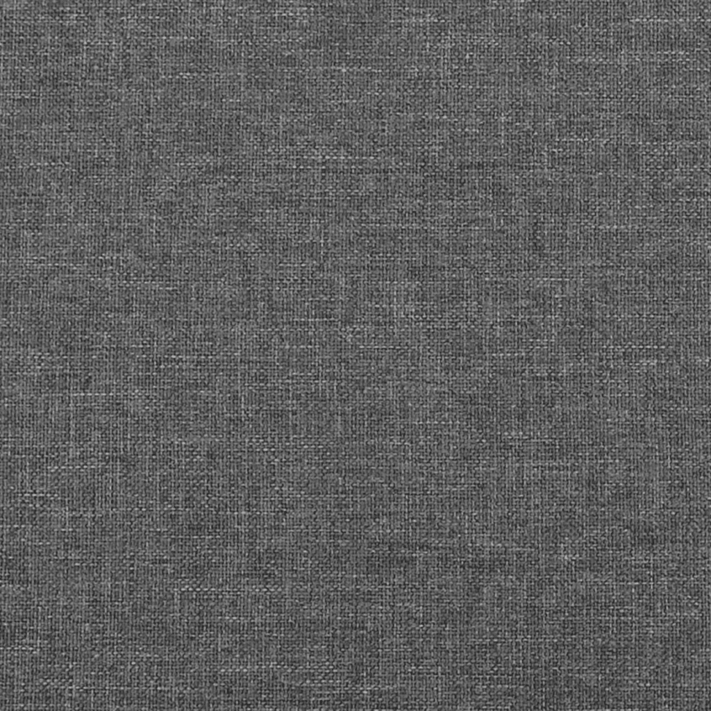 Sommier à lattes de lit avec matelas Gris foncé 160x200cm Tissu - XIOS