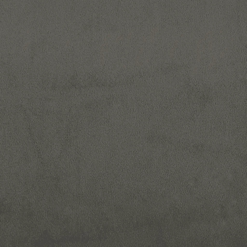 Sommier à lattes de lit et matelas Gris foncé 140x190cm Velours - XIOS