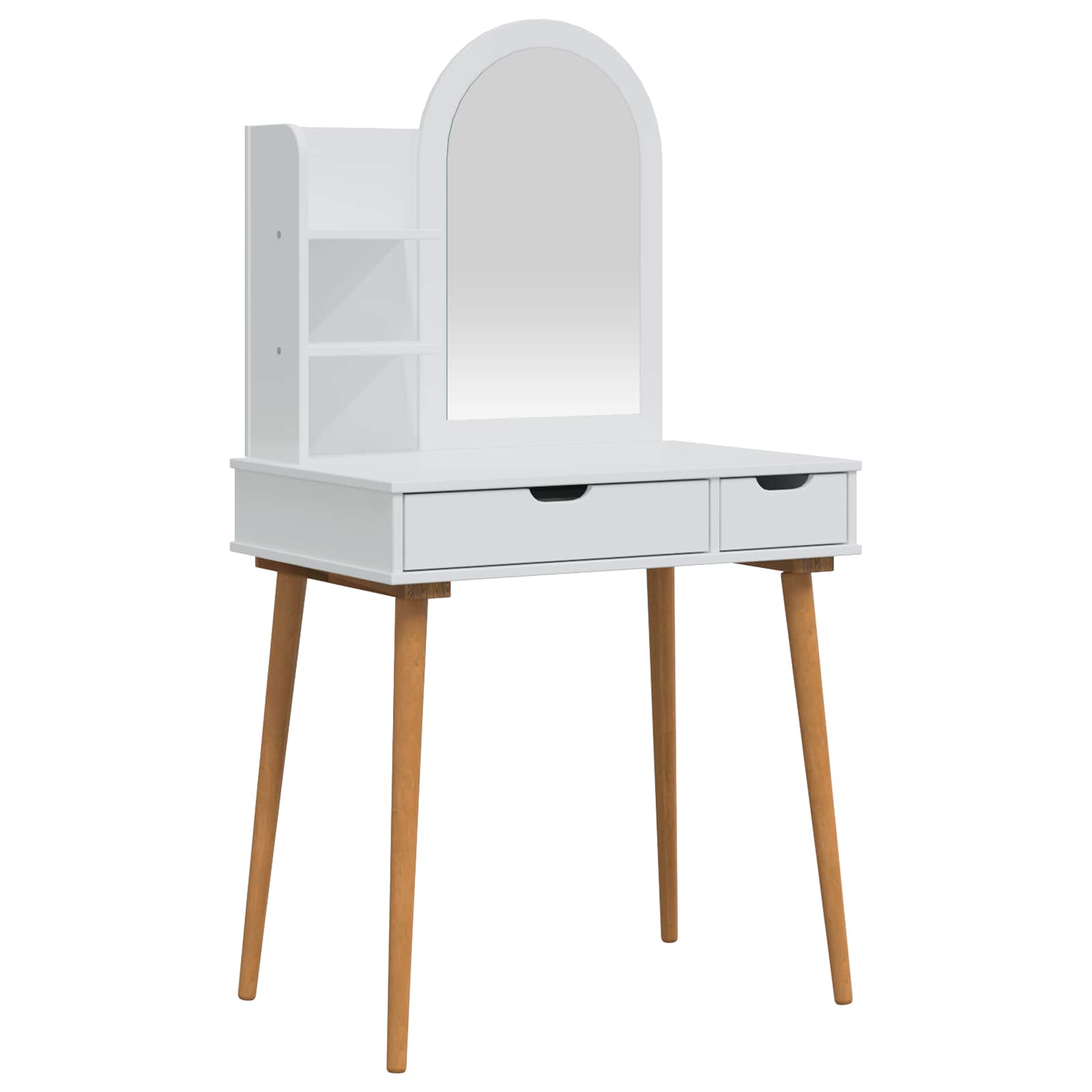 Ensemble de Coiffeuse FAUSKE 3 pc Blanc 76 x 50 x 143 cm - XIOS