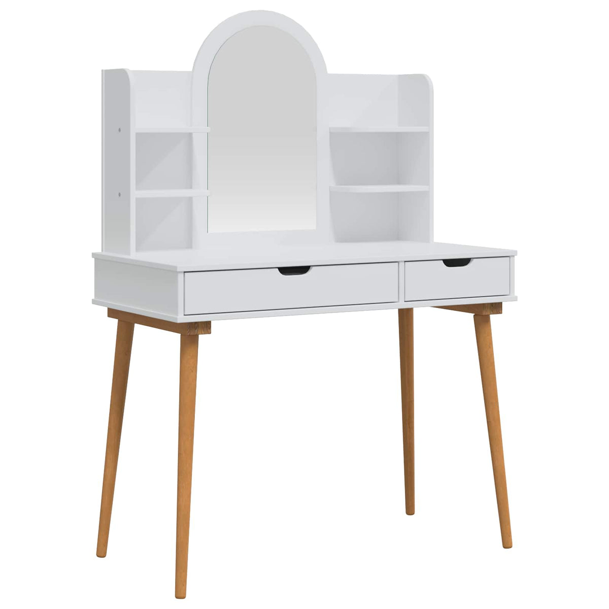 Ensemble de Coiffeuse FAUSKE 4 pc Blanc 100 x 50 x 143 cm - XIOS