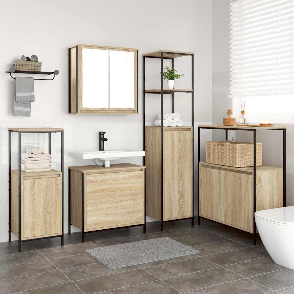 Ensemble de mobilier de salle de bain 5 pc Beige - XIOS
