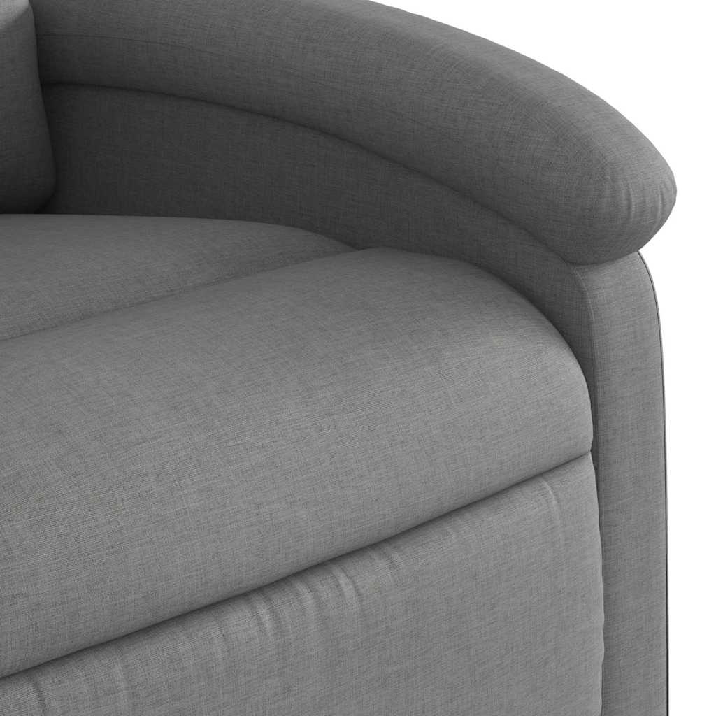 Fauteuil inclinable électrique Gris foncé Tissu - XIOS