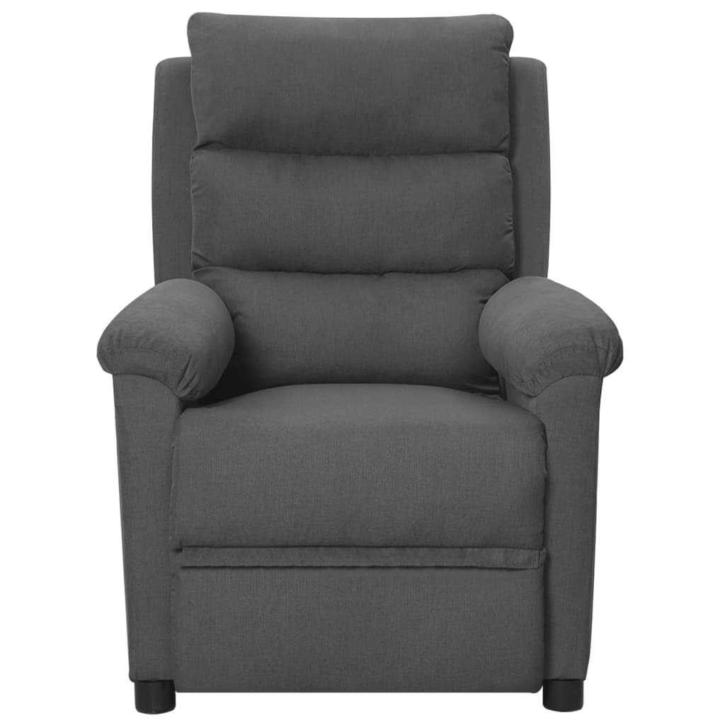 Fauteuil inclinable Gris foncé Tissu - XIOS