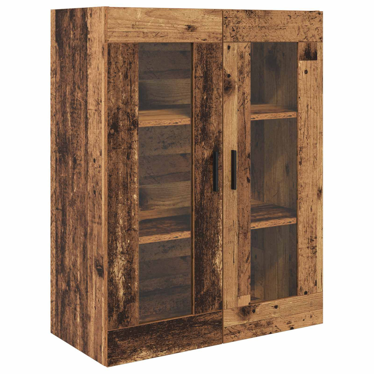 Haut Armoire 2 pc Bois Ancien 69,5 x 34 x 180 cm - XIOS