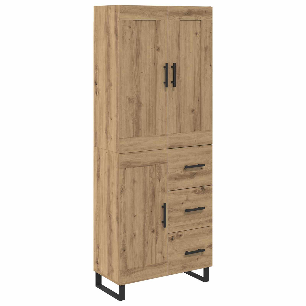 Haut Armoire 2 pc Chêne artisanal 69,5 x 34 x 180 cm - XIOS