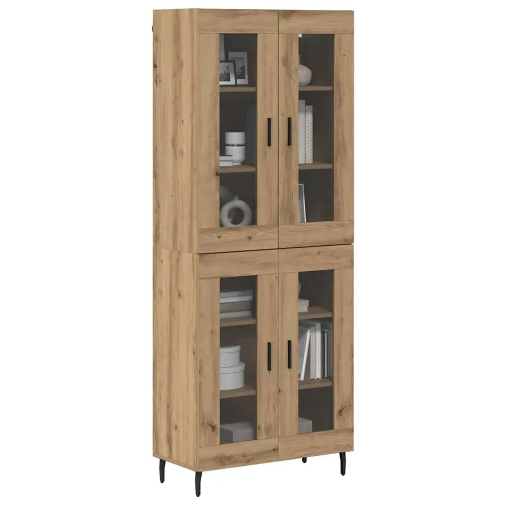 Haut Armoire 2 pc Chêne artisanal 69,5 x 34 x 180 cm - XIOS