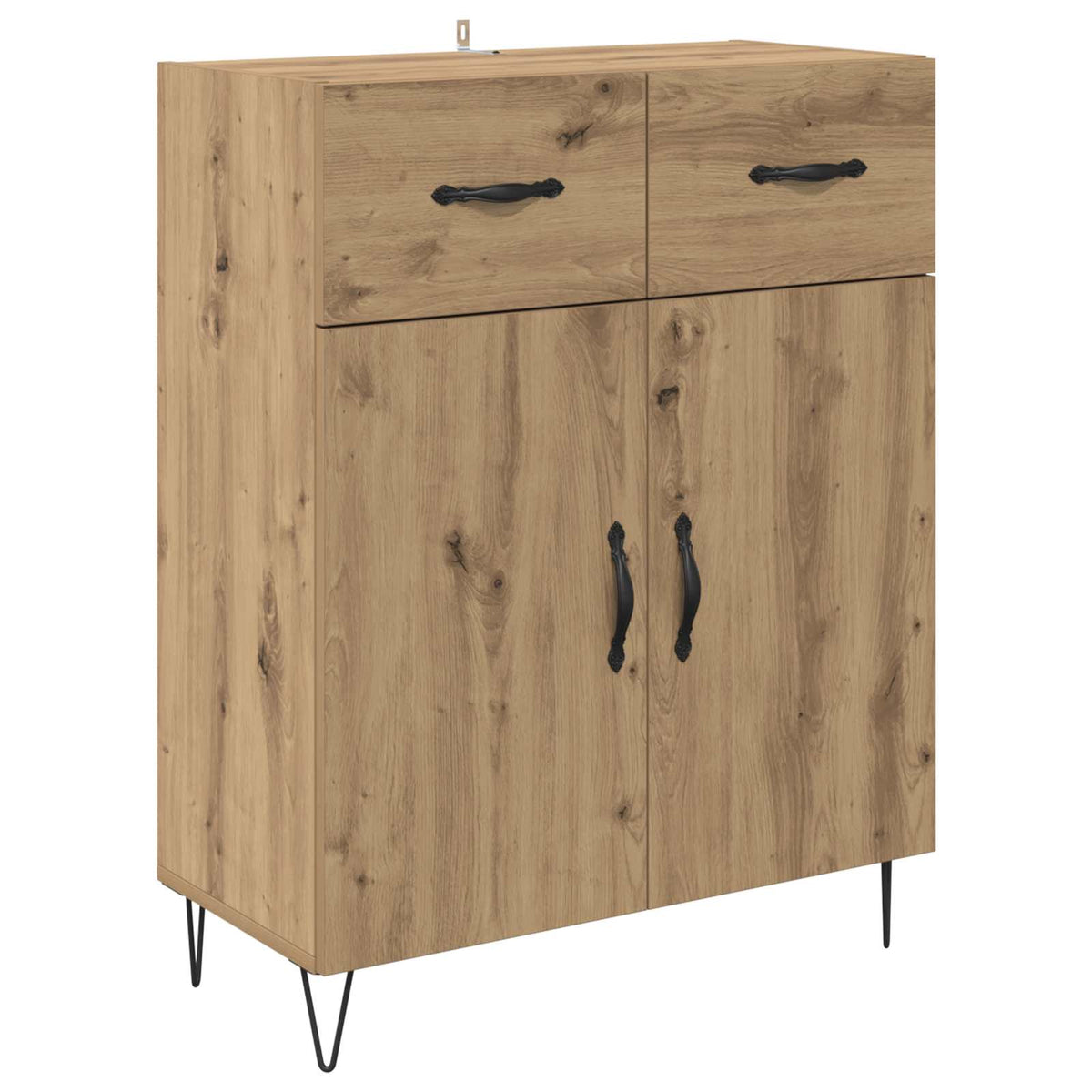 Haut Armoire 2 pc Chêne artisanal 69,5 x 34 x 180 cm - XIOS