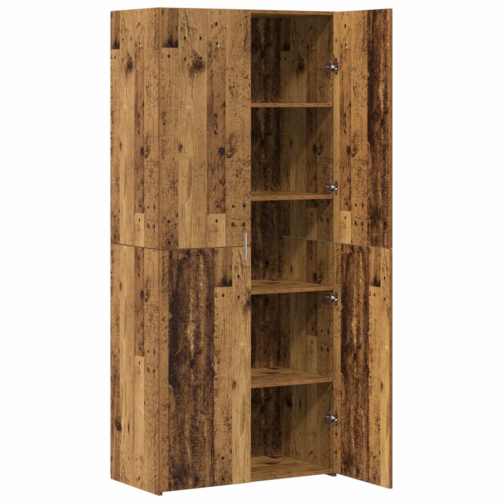 Haut Armoire Bois ancien 80 x 42 x 185 cm - XIOS